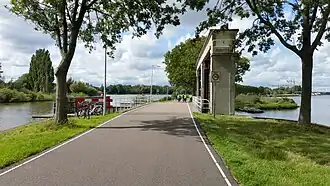 Keersluis Nieuwe Diep met brug 12P (augustus 2019)