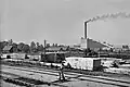 De cellulosefabriek in 1940