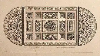 Plafondontwerp voor de bibliotheek van Kenwood House