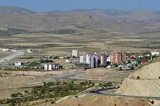 Het administratieve centrum de plaats Gercüş