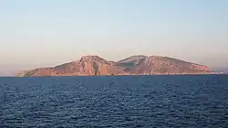 Keros gezien vanuit het noorden