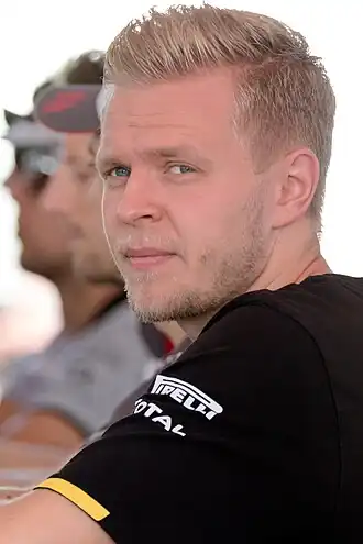 Kevin Magnussen in 2016