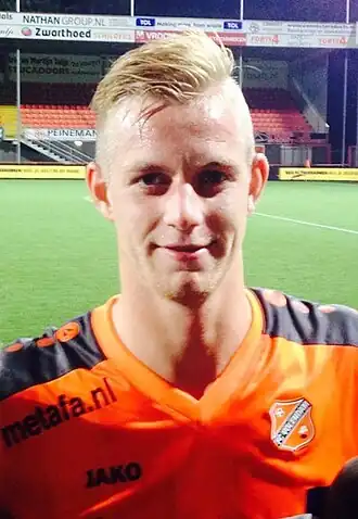 Van Kippersluis in 2015 als speler van FC Volendam