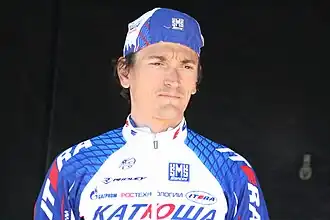 Mychajlo Chalilov tijdens de Vierdaagse van Duinkerke 2010