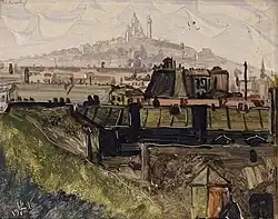 Zicht op Parijs, 1920