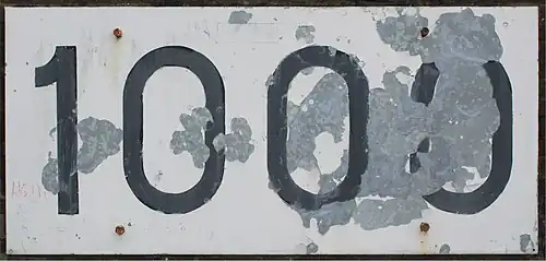 Kilometerraai 1000 aan de Maaskade in Rotterdam