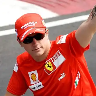 Kimi Räikkönen, wereldkampioen 2007