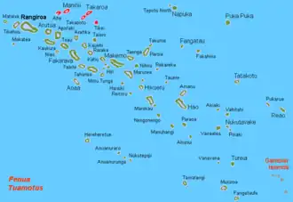 Kaart van Îles du Roi Georges