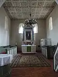 Dorpskerk te Garlipp, interieur
