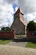 Kerkje te Kraatz bij Kläden