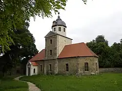 Bezinningsoord, voormalige 16e-eeuwse kerk te Wohlsdorf