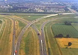 Knooppunt Ekkersweijer anno 1994