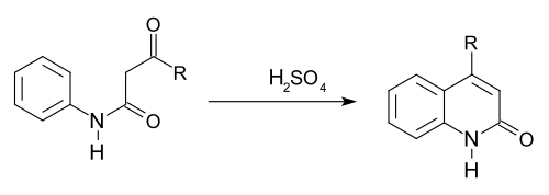 Reactieverloop van de knorr-chinolinesynthese