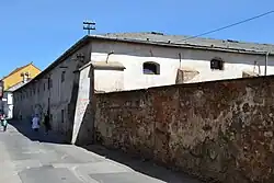 Voormalige graanschuur aan nummer 8.