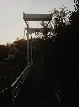 De Koninginnebrug over de Boezemvliet