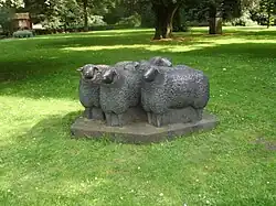 De vijf schapen, Kootwijk (1996)