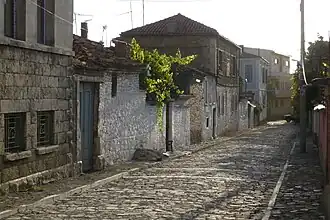 Straat in Korçë