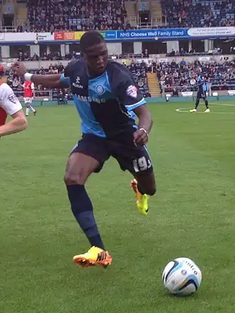 Hause met Wycombe Wanderers in 2014