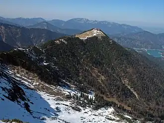 De berg Kotzen vanuit het noordoosten