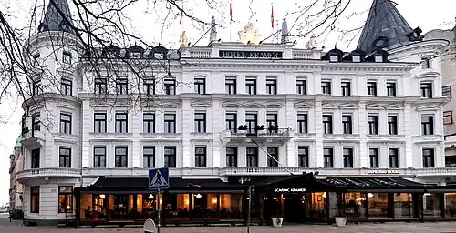 Het Hotell Kramer, gebouwd in 1875-1878.