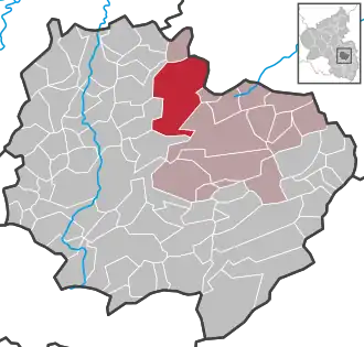 Kaart van Kriegsfeld