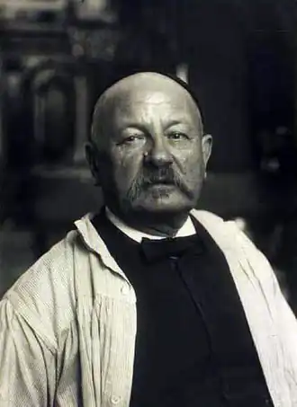 Portretfoto van Kristian Zahrtmann