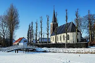 De Hervormde kerk van Kubaard in 2012