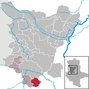 Kaart van Kroppenstedt