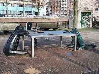 Apen aan tafel (maart 2017)