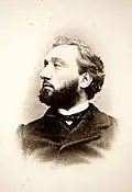 Republikeins parlementslid Léon Gambetta.