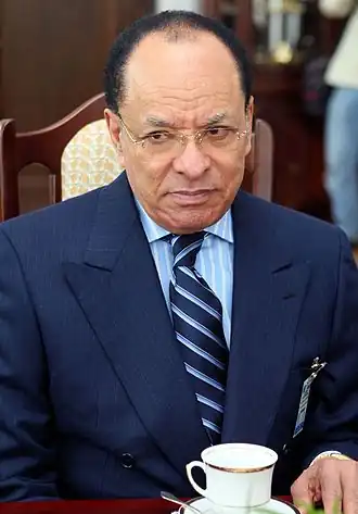 Kengo Wa Dondo in de Poolse Senaat