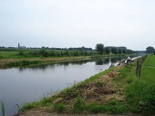 De Aa met kerk Erp op de achtergrond