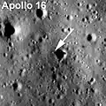 Landingsplek van Apollo 16