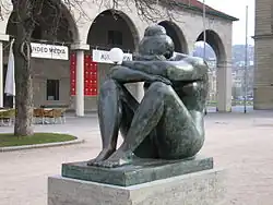 La Nuit (1909) Aristide Maillol, Schloßplatz, Stuttgart
