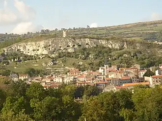 Gezicht op La Roche-Blanche
