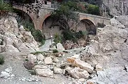 Resten van de Via Julia Augusta