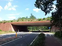 Viaduct over de Naarderstraat.
