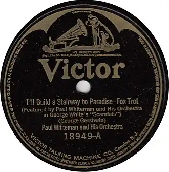 I'll Build a Stairway to Paradise