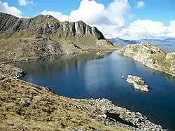 Lac de la Montagnette, bij Bagnères-de-Luchon