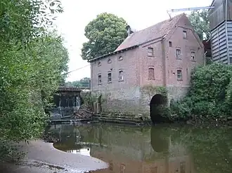 De watermolen op deze beek