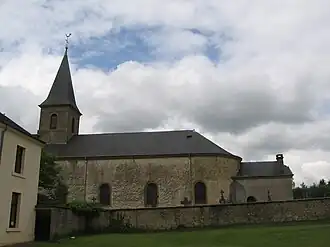 Kerk van St. Hubert, Lahage