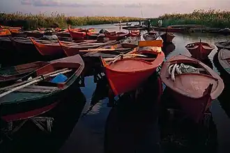 Uitzicht op het meer