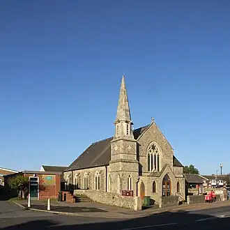 De methodistenkerk in Lancing