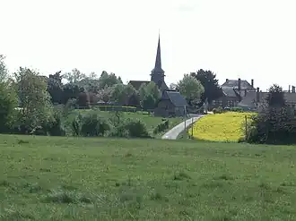 Zicht op Landepéreuse