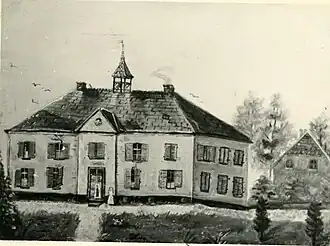 Het Huis Doesborgh/Geritten in 1882