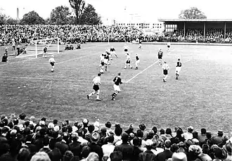 Landskrona tegen AIK in 1962