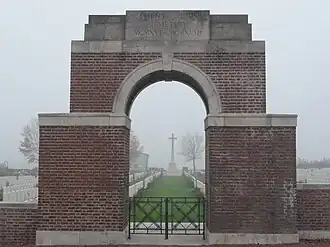 Toegang tot de begraafplaats