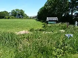 Ingang naar boerderij Langeweer