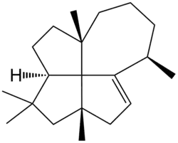 Structuurformule van laureneen