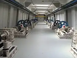 Een van de machinekamers